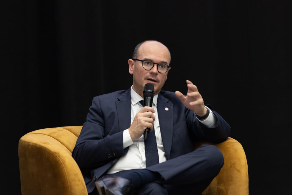 Sébastien Martin, président d'Intercommunalités de France