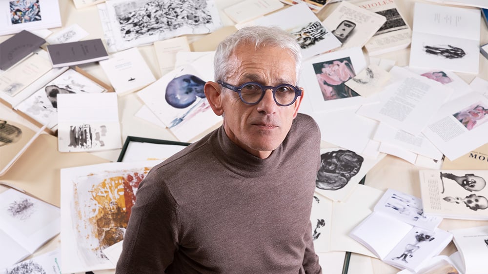 Portrait de Philippe Cognée.
