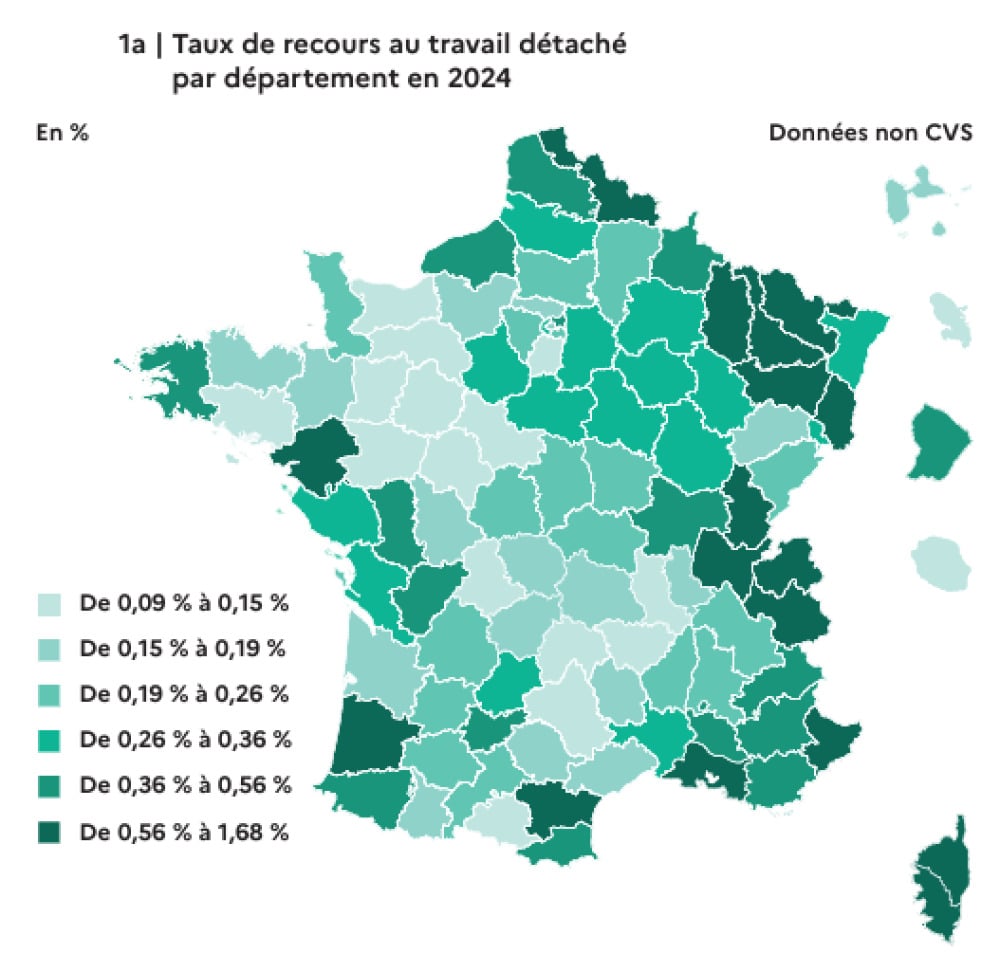 Travailleurs détachés.