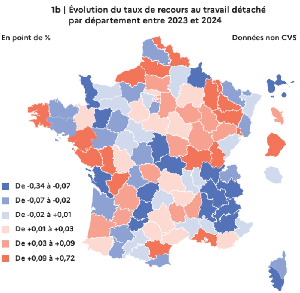 Travailleurs détachés.