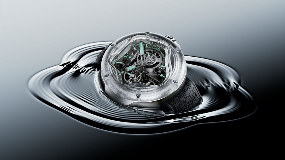 Hublot - MP-17 MECA-10 Arsham Splash Titane Sapphire.