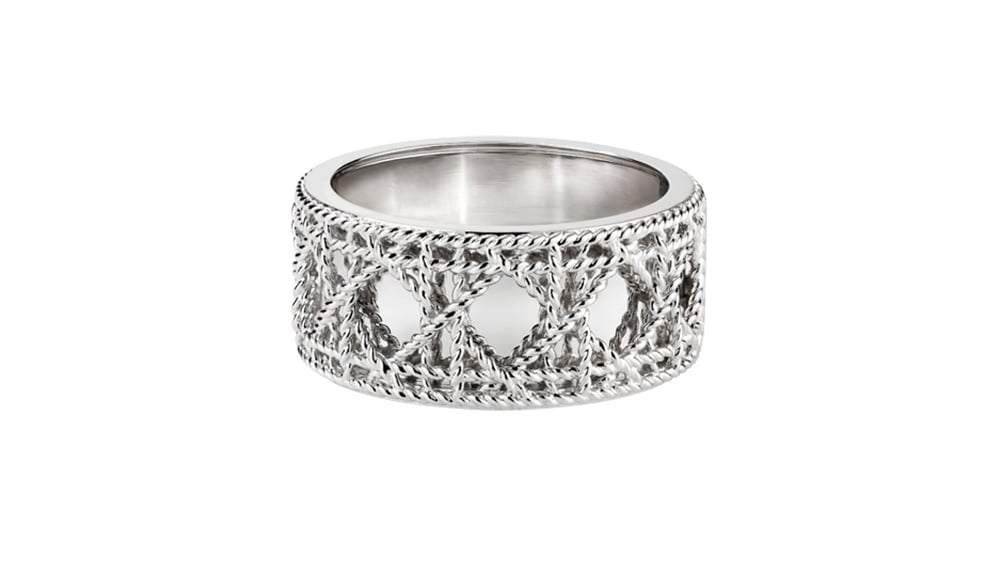Dior Joaillerie - Bague My Dior en or blanc.