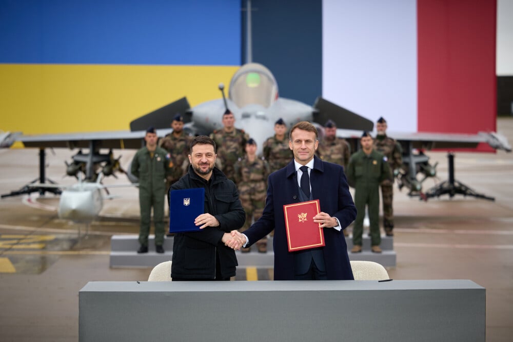 Un accord entre Kiev et Paris pour 100 Rafale.