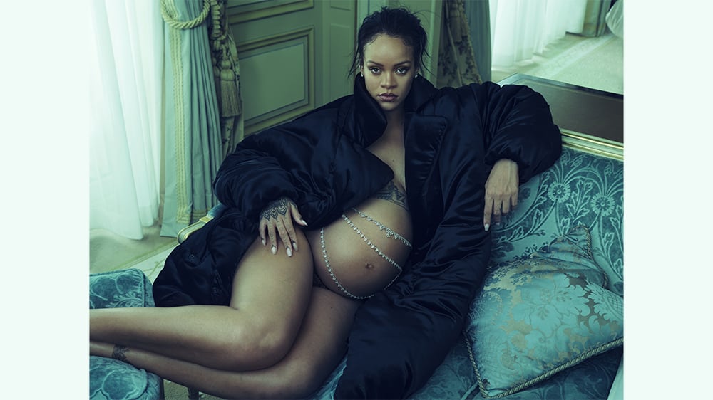 Rihanna à l'hôtel Ritz, Paris, 2022.