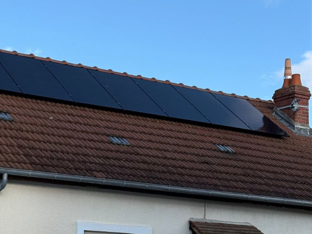 La Maison Ecologique propose également la pose de panneaux solaires.