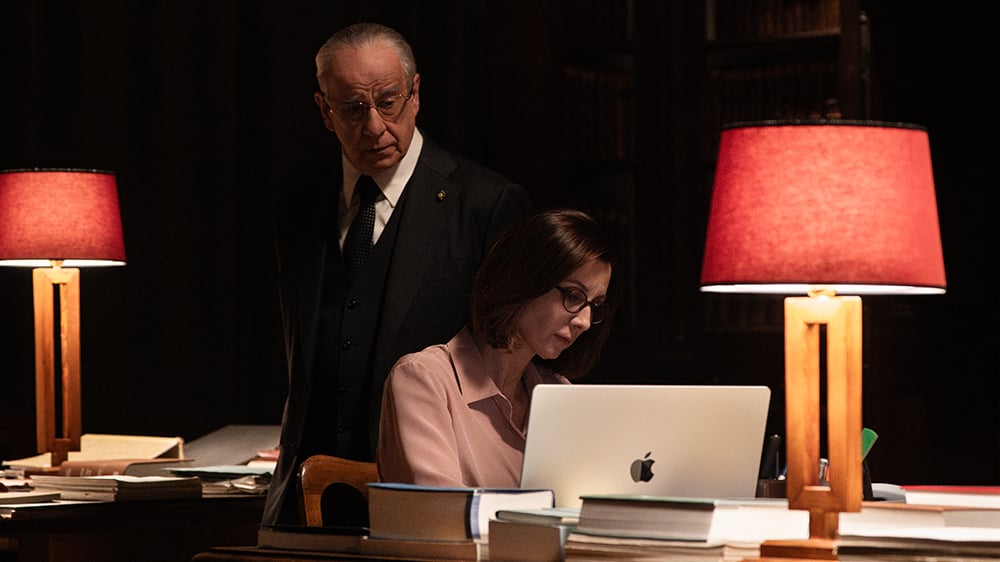 « La Grazia », de Paolo Sorrentino, avec Toni Servillo, Anna Ferzetti.