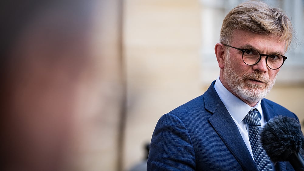 Marc Fesneau, député et président du groupe Les Démocrates, DEM, premier vice-président du Mouvement Démocrate, MODEM.