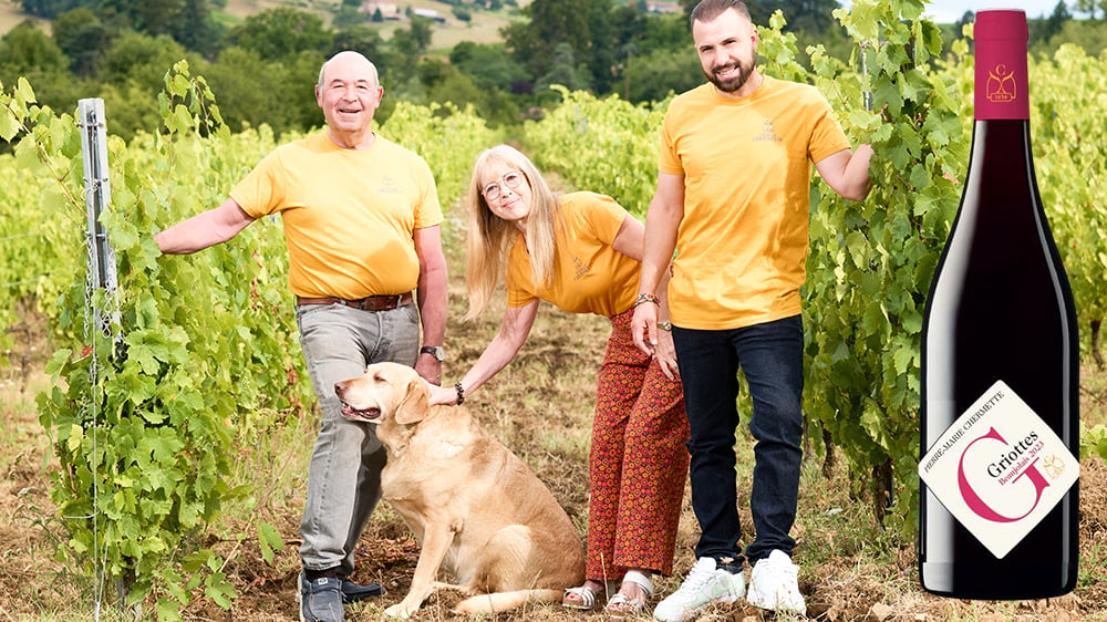 Les Griottes du domaine de Chermette.