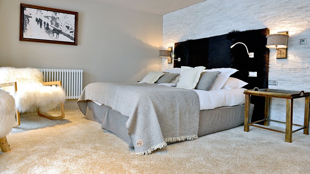 L'hôtel Les 5 frères de Val-d-Isère.