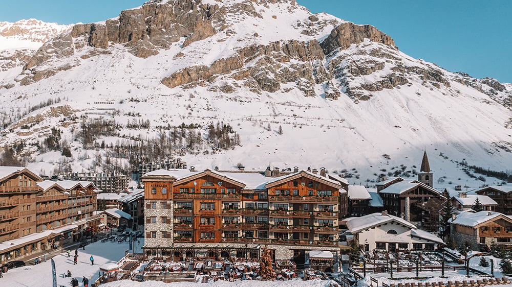 Le restaurant italien Palladio, à Val-d'Isère.