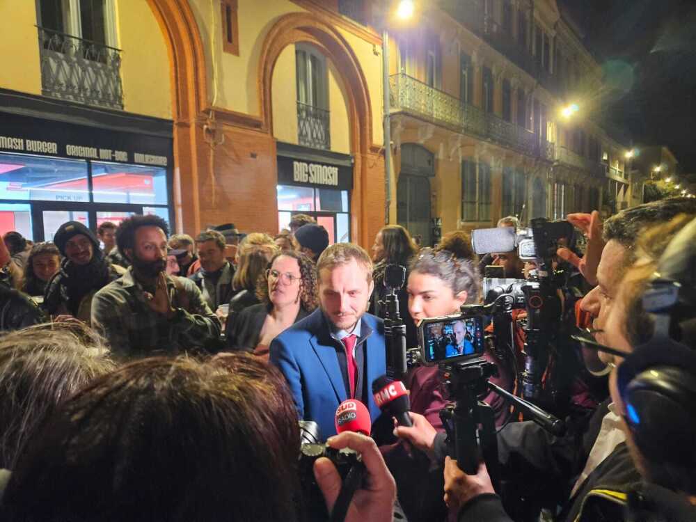 Le député LFI François Piquemal "appelle à une union de la gauche" au soir du premier tour à Toulouse