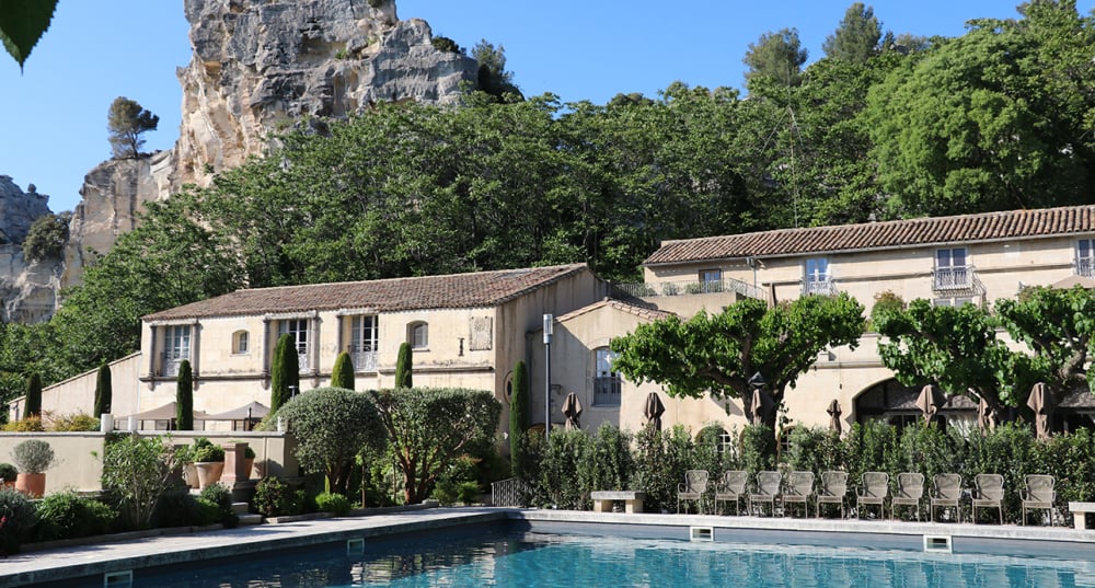 L'Oustau de Baumanière, restaurant gastonomique 3 étoiles.