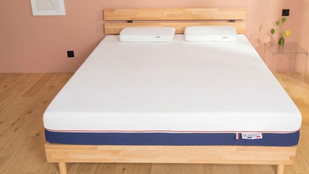 4 Matelas mousse mémoire de forme Percko