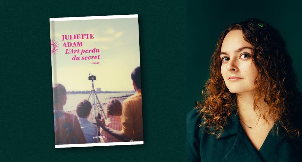 Juliette Adam et son livre, « L'art perdu des secrets ».