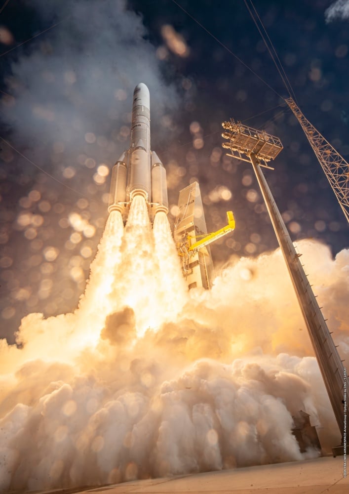 Décollage d’Ariane 6 en version A64+