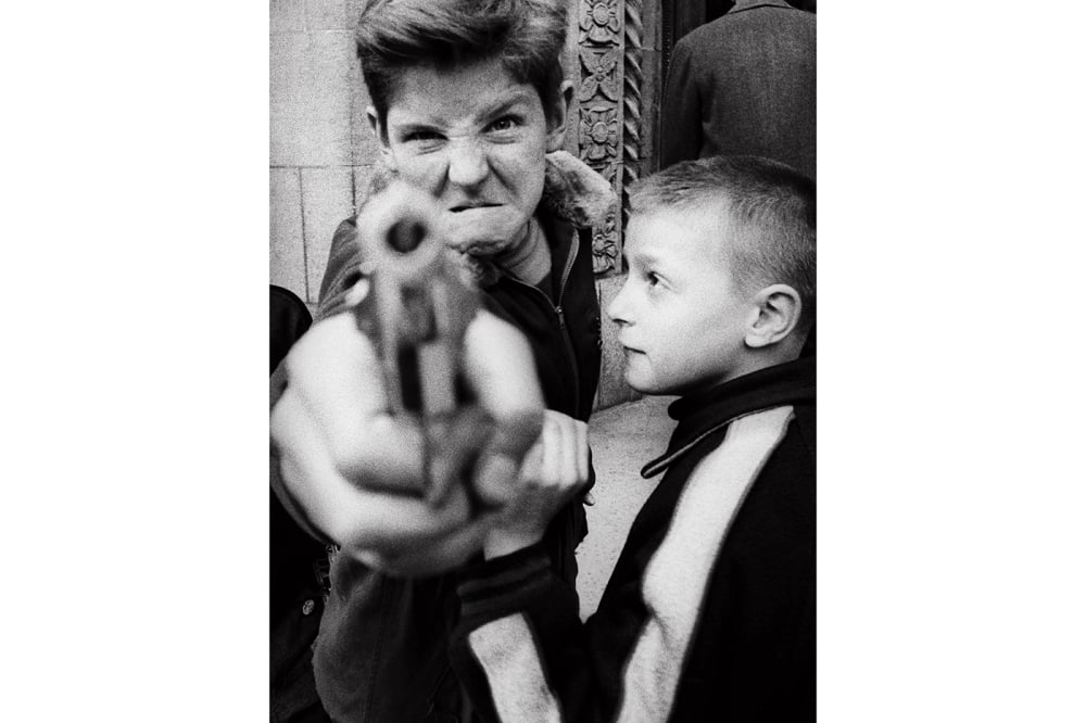 Gun 1, Broadway and 103rd Street, New York, 1954.