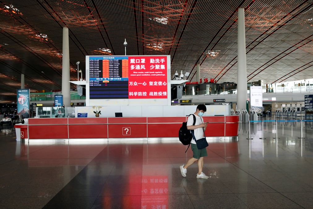 Coronavirus: la chine suspend ses vols directs avec le royaume-uni