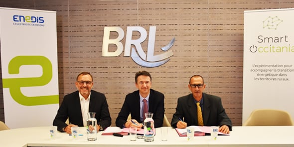 Didier Colin, Jean-François Blanchet et Thierry Lafont, le 23 novembre 2018