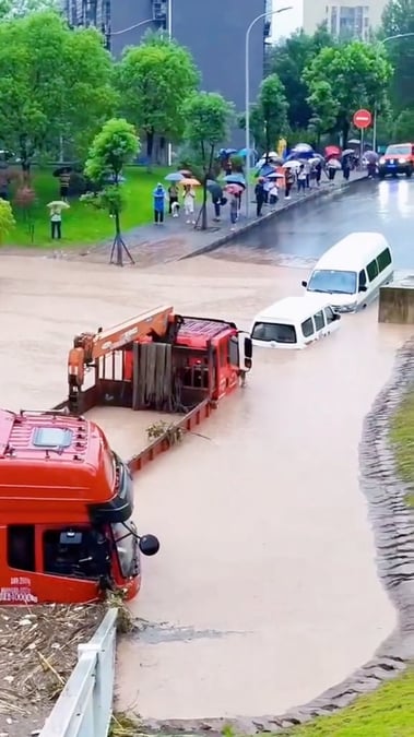 Inondation a chongqing