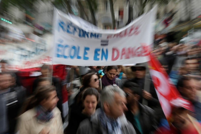 La droite demunie face a la reforme du college 