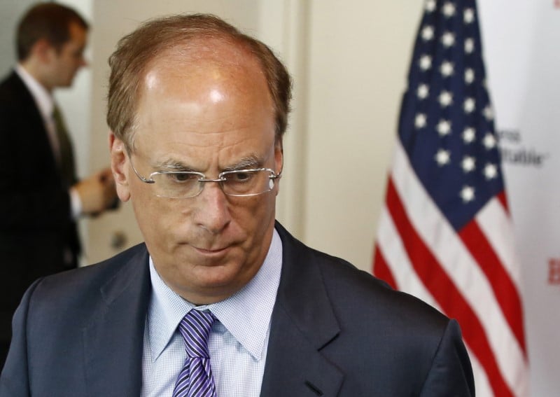 Le directeur general de blackrock est preoccupe par la croissance aux etats-unis