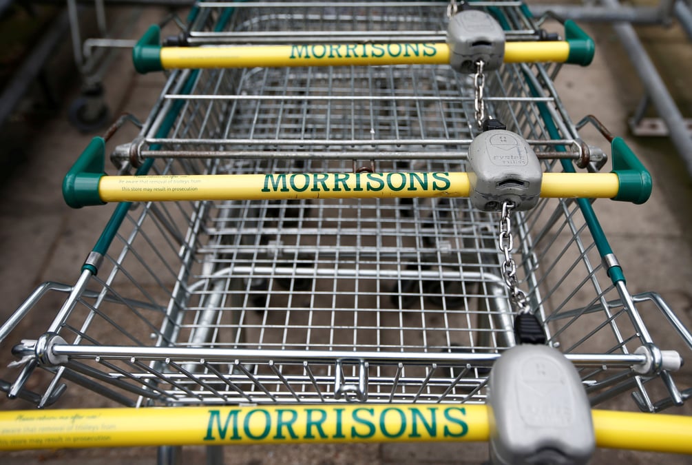 Morrisons penalise par les incertitudes en grande-bretagne