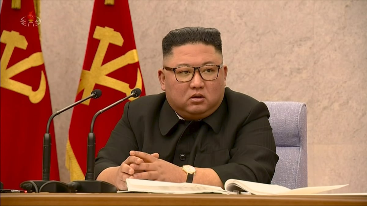 Coree du nord: kim reprimande des representants pour un incident sanitaire non specifie
