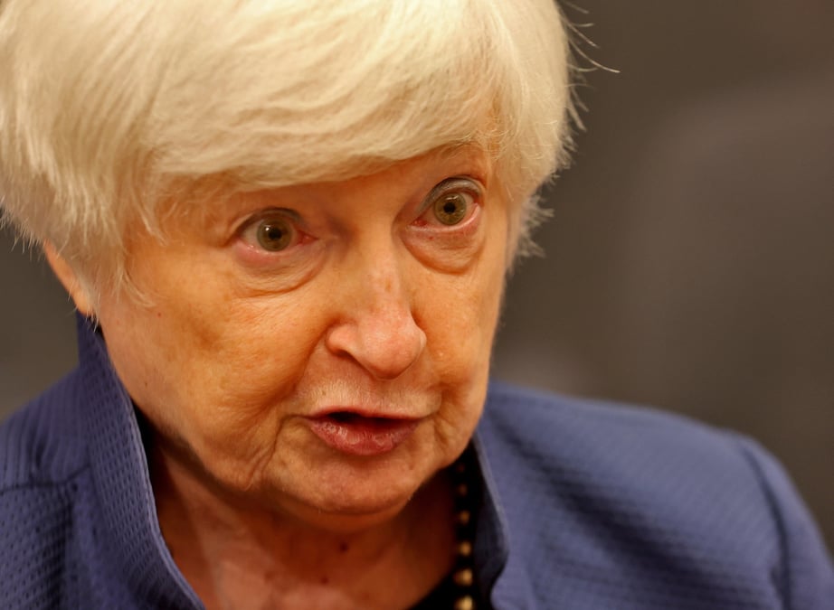 La secretaire au tresor des etats-unis janet yellen