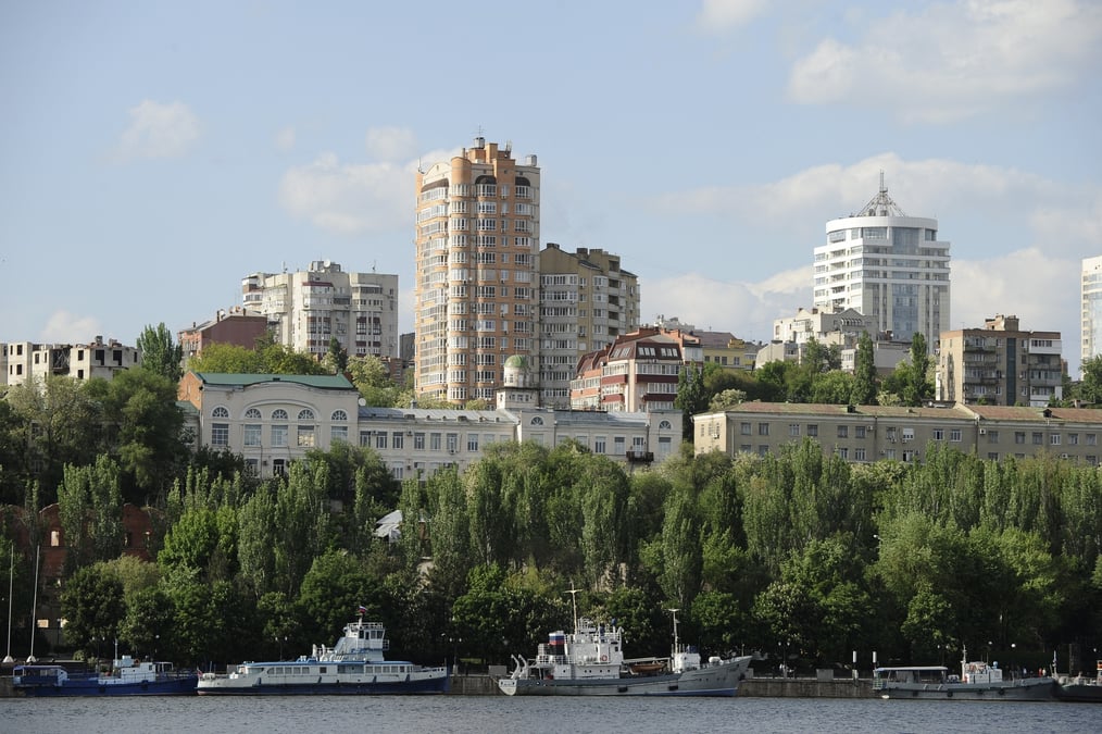 Photo d'archives: une vue de rostov-sur-le-don
