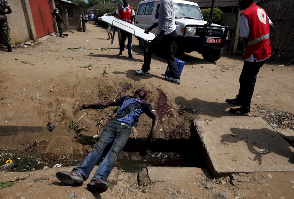 Nouvelle journee de violences a bujumbara  