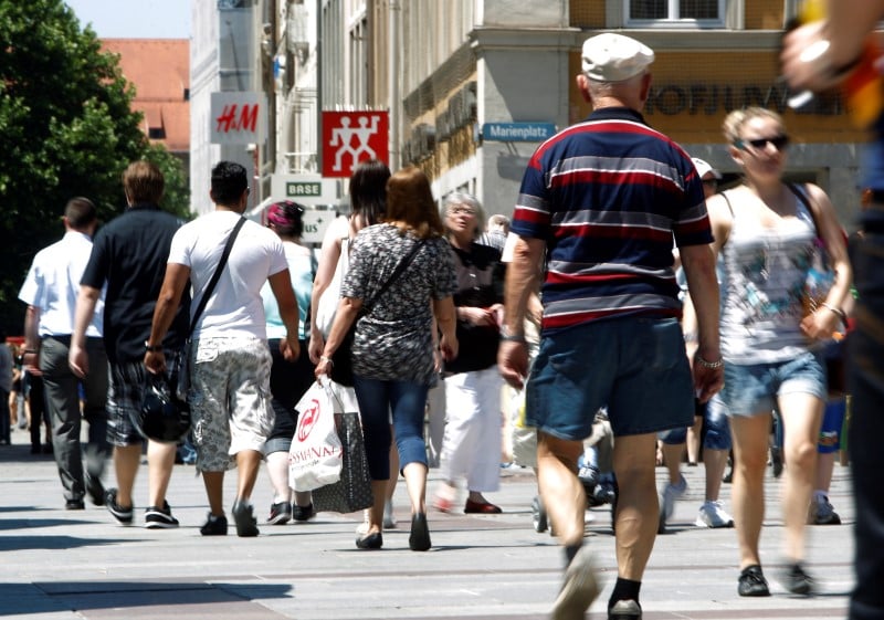 Croissance de la population allemande sans precedent depuis 1992