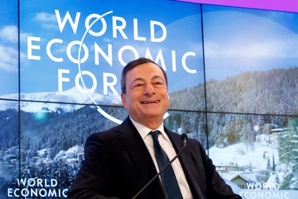La bce determinee et disposee a agir, redit mario draghi