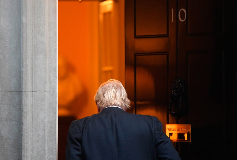 "partygate": la police a envoye un questionnaire a johnson
