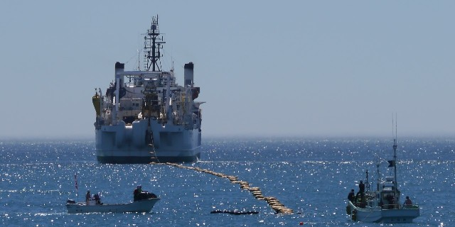 NEC corpporation cable marine Internet