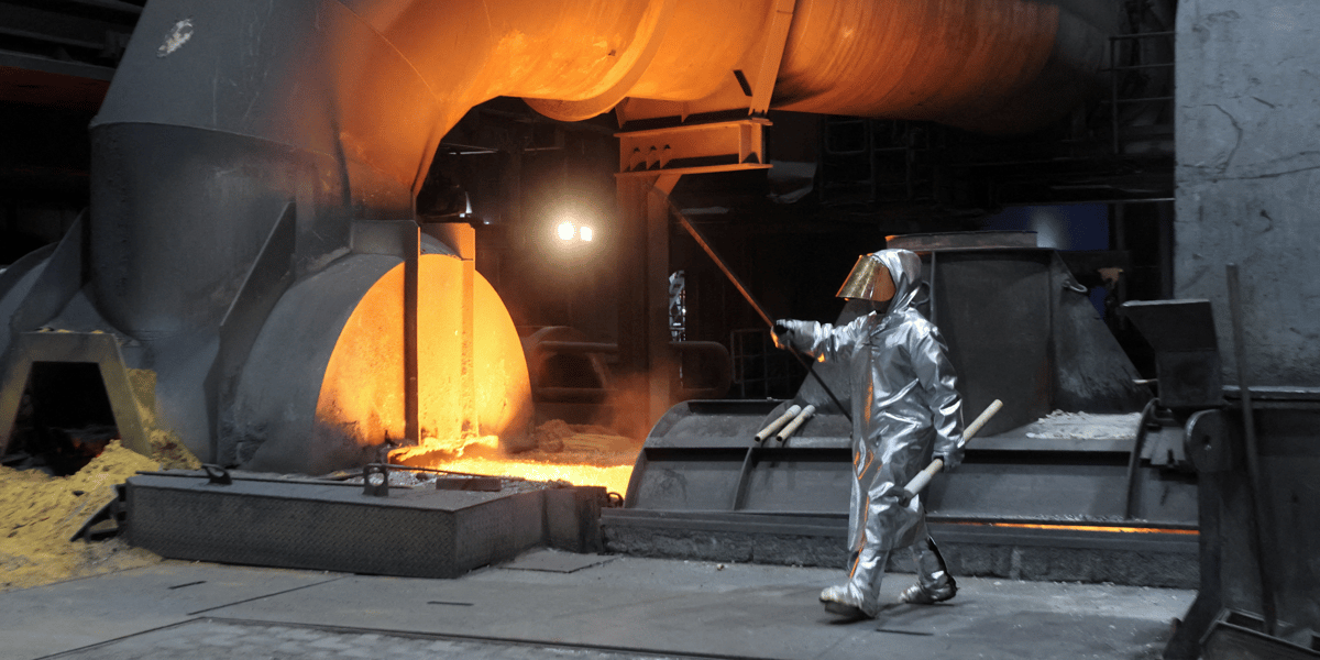 Une usine thyssenkrupp a duisburg (allemagne)