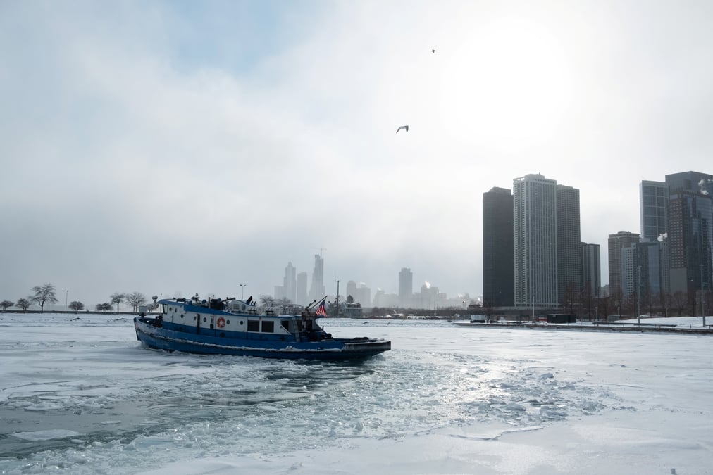 Douze morts provoquees par une vague de froid polaire aux usa