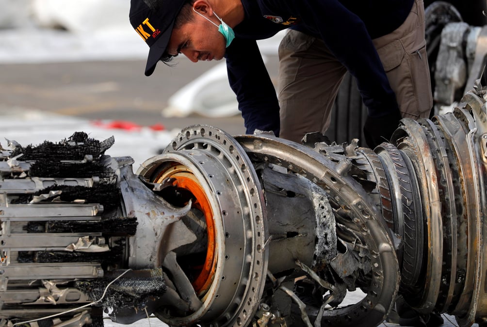 Fin des recherches de la seconde boite noire du boeing de lion air