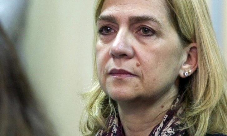 La justice espagnole rejette l'abandon de charges reclame par la defense de l'infante cristina