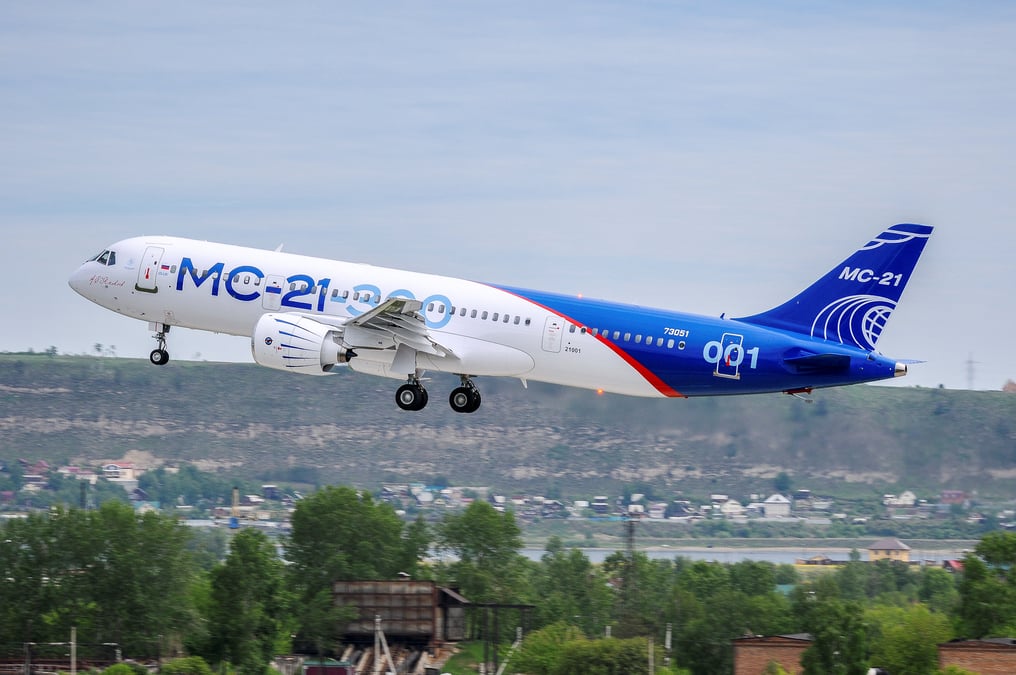Vol inaugural du ms-21 dans la discretion