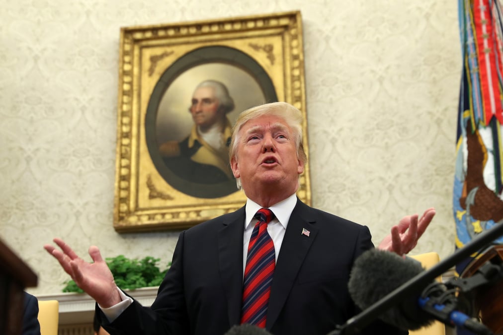 Trump pas satisfait des negociations commerciales avec la chine