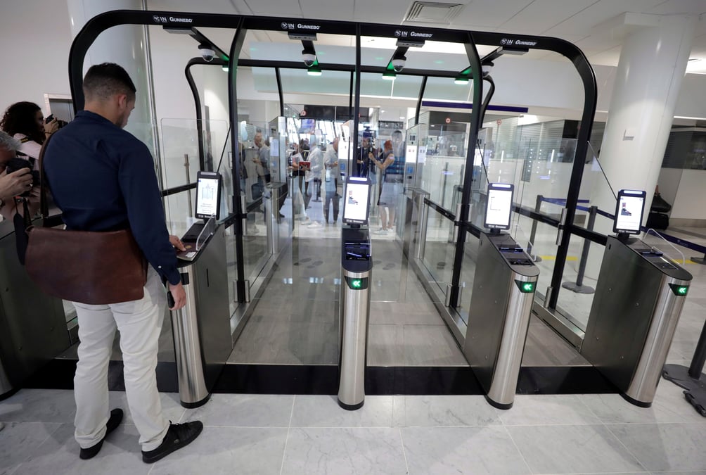 L’aeroport de nice installe la reconnaissance faciale
