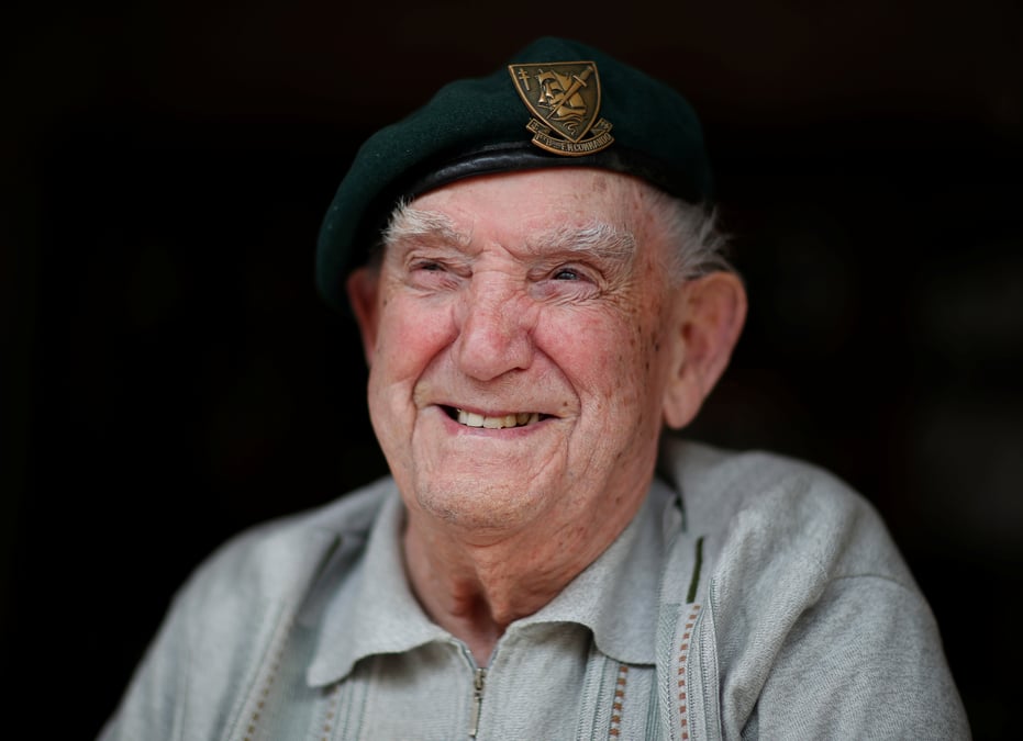 "sword beach", 6 juin 1944, les souvenirs d'un des derniers berets verts