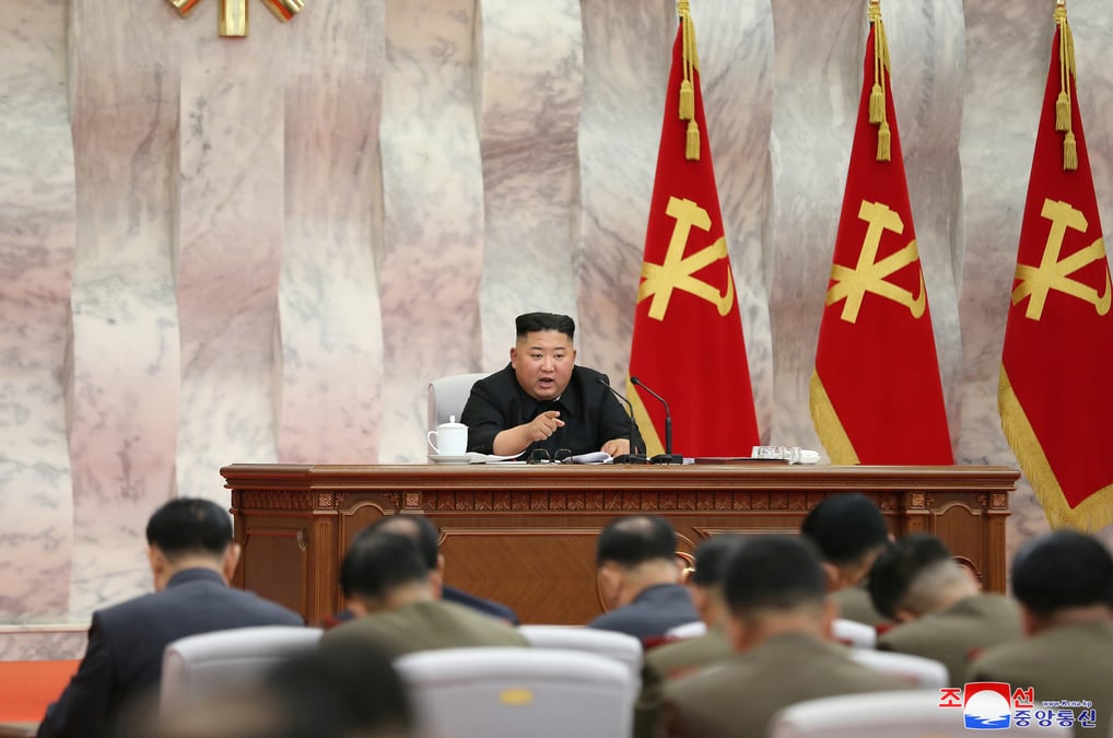 Coree du nord: kim veut accroitre les capacites de dissuasion nucleaire