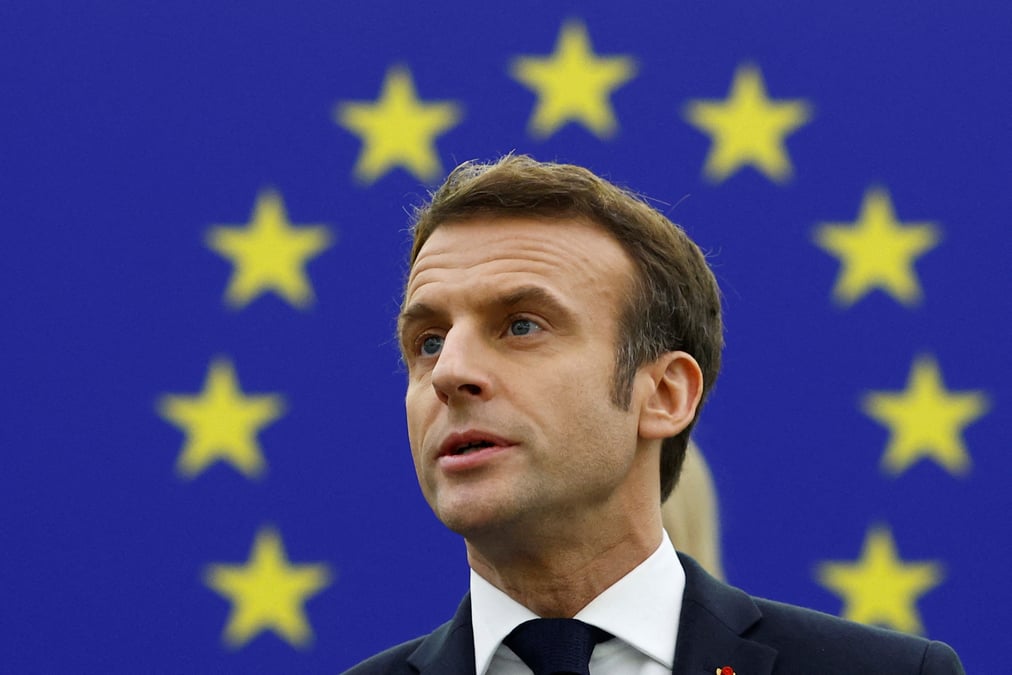 Ue: macron souhaite renforcer la charte des droits fondamentaux
