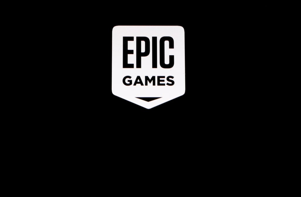 Le logo d'epic games