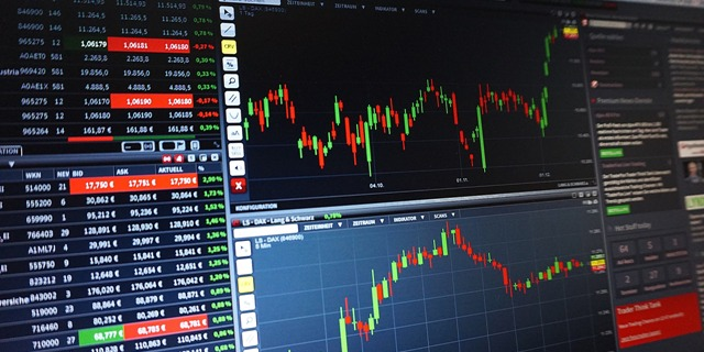 marché financier bourse graphique