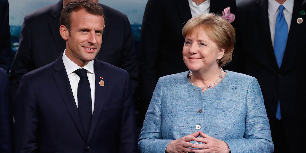 Merkel Macron