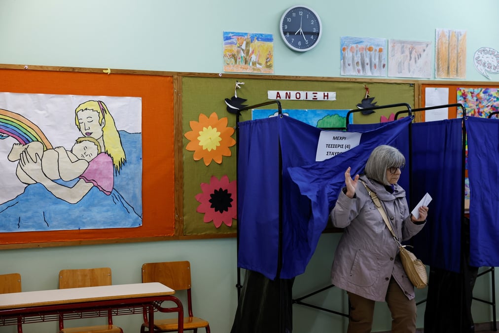 La grece organise des elections legislatives