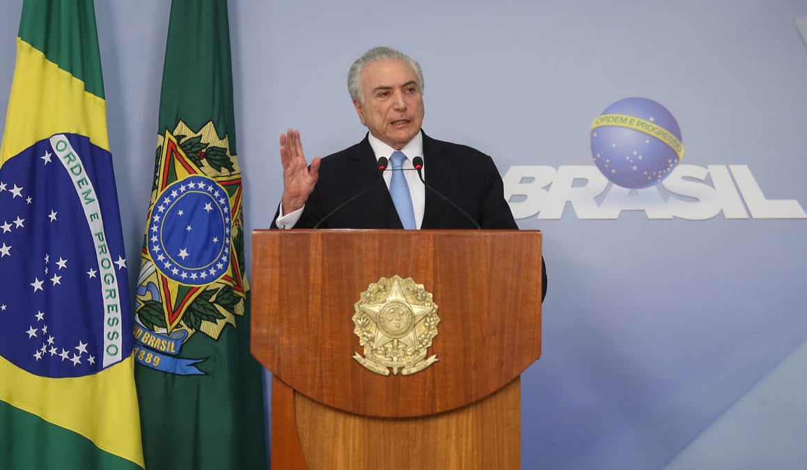 Le president temer echappe a des poursuites pour corruption