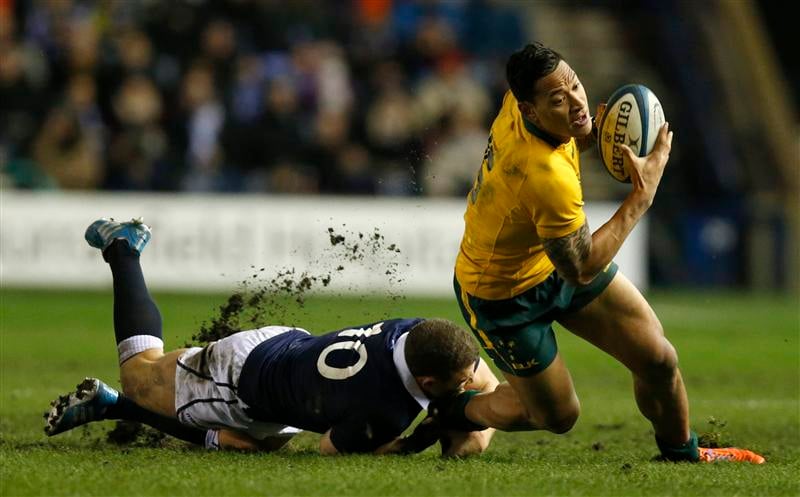 Rugby: l'Australie dompte l'Ecosse
